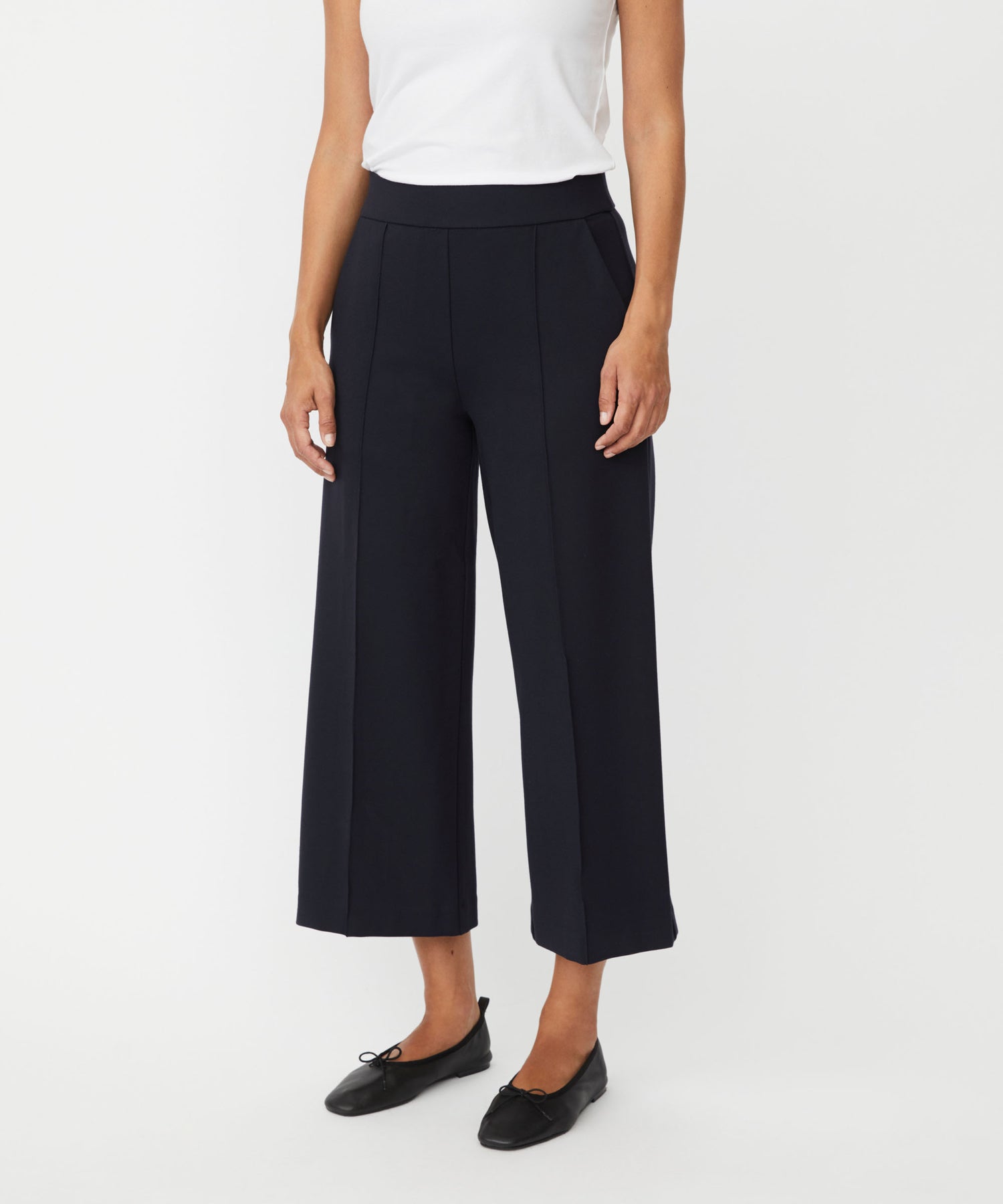 Masai MAPiana Cropped Navy Trouser