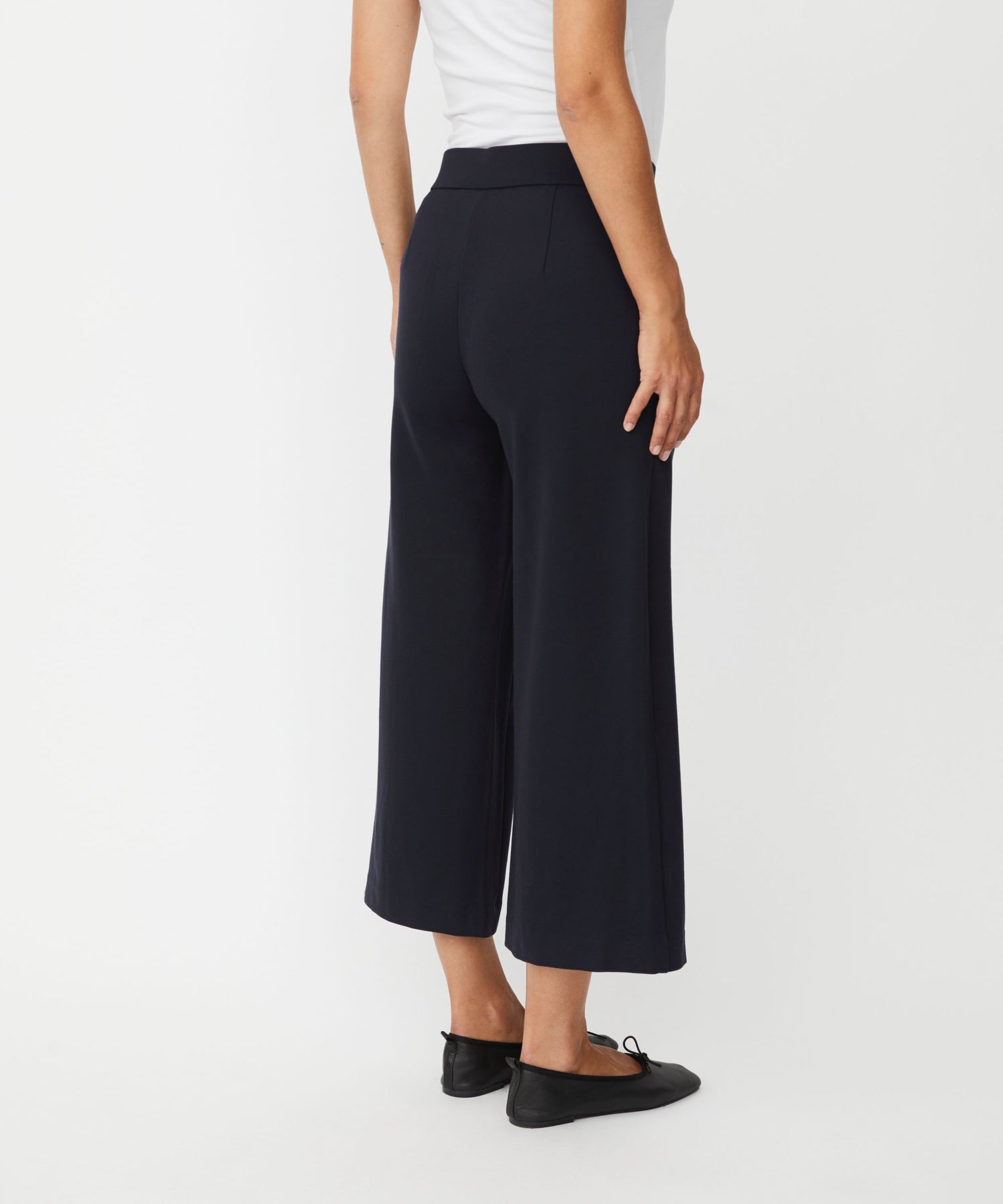 Masai MAPiana Cropped Navy Trouser