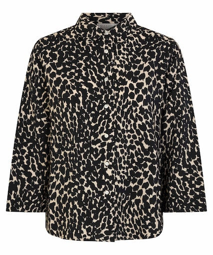 Iduki Leopard Print Shirt