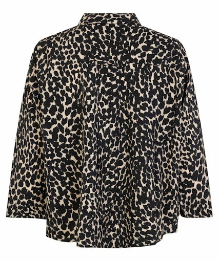 Iduki Leopard Print Shirt