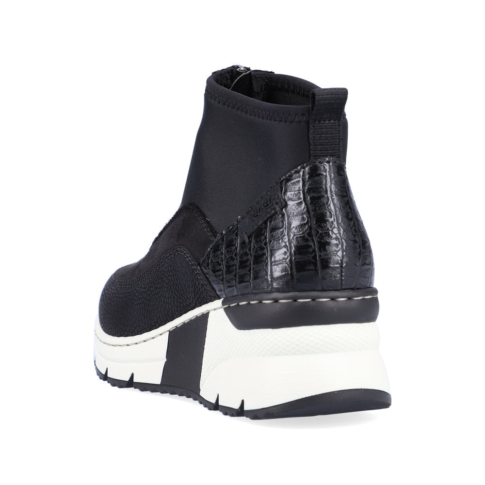 Textile Mix Contemporary Boot