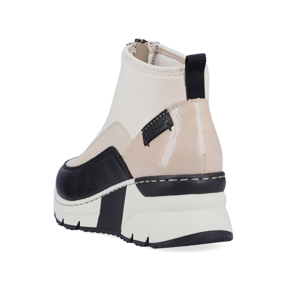 Textile Mix Contemporary Boot