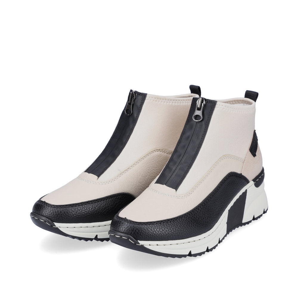 Textile Mix Contemporary Boot