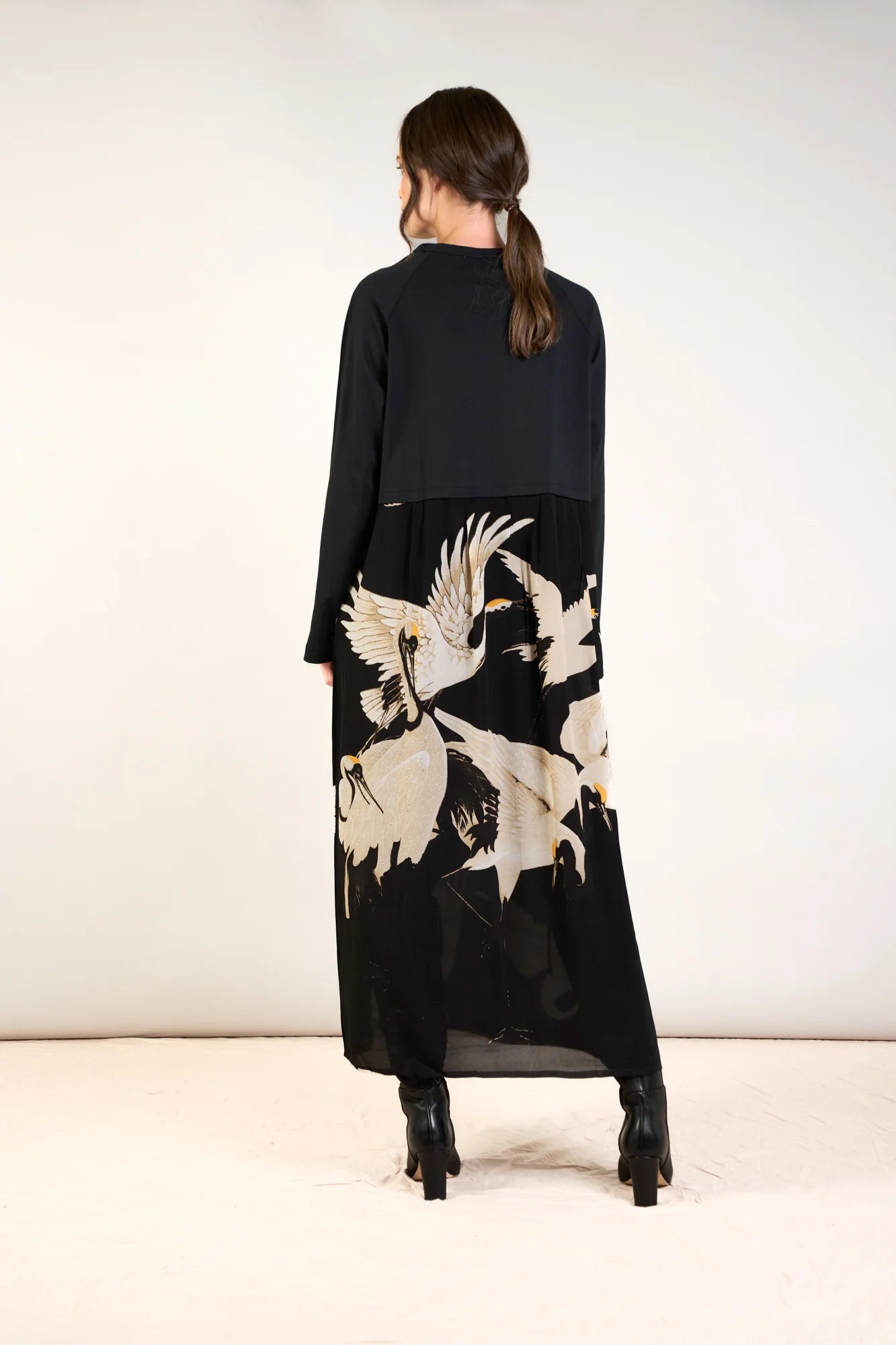 Slouch Dress Stork