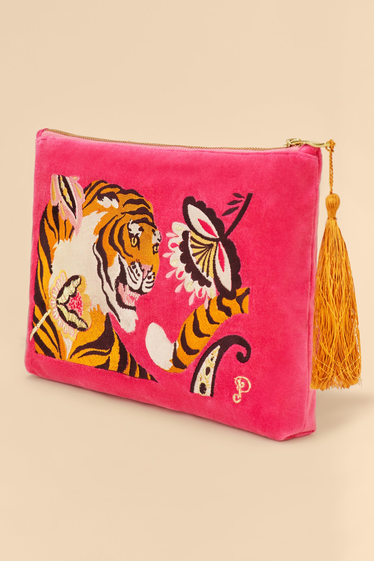 Thrill of the Tiger Zip Pouch