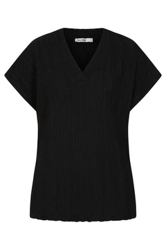 Alice CollinsAlice Collins 365 Short Sleeve TopTopsBlack - Blue Water Clothing