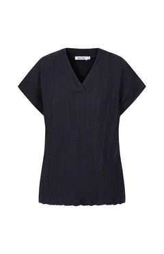 Alice CollinsAlice Collins 365 Short Sleeve TopTopsNavy - Blue Water Clothing