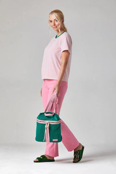 Alice CollinsAlice Collins Miley T-ShirtTopsGreen Pepper/Candyfloss - Blue Water Clothing