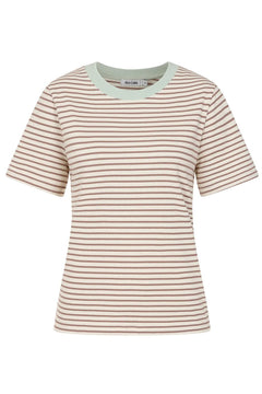 Alice CollinsAlice Collins Miley T-ShirtTopsSea Foam/Pebble - Blue Water Clothing