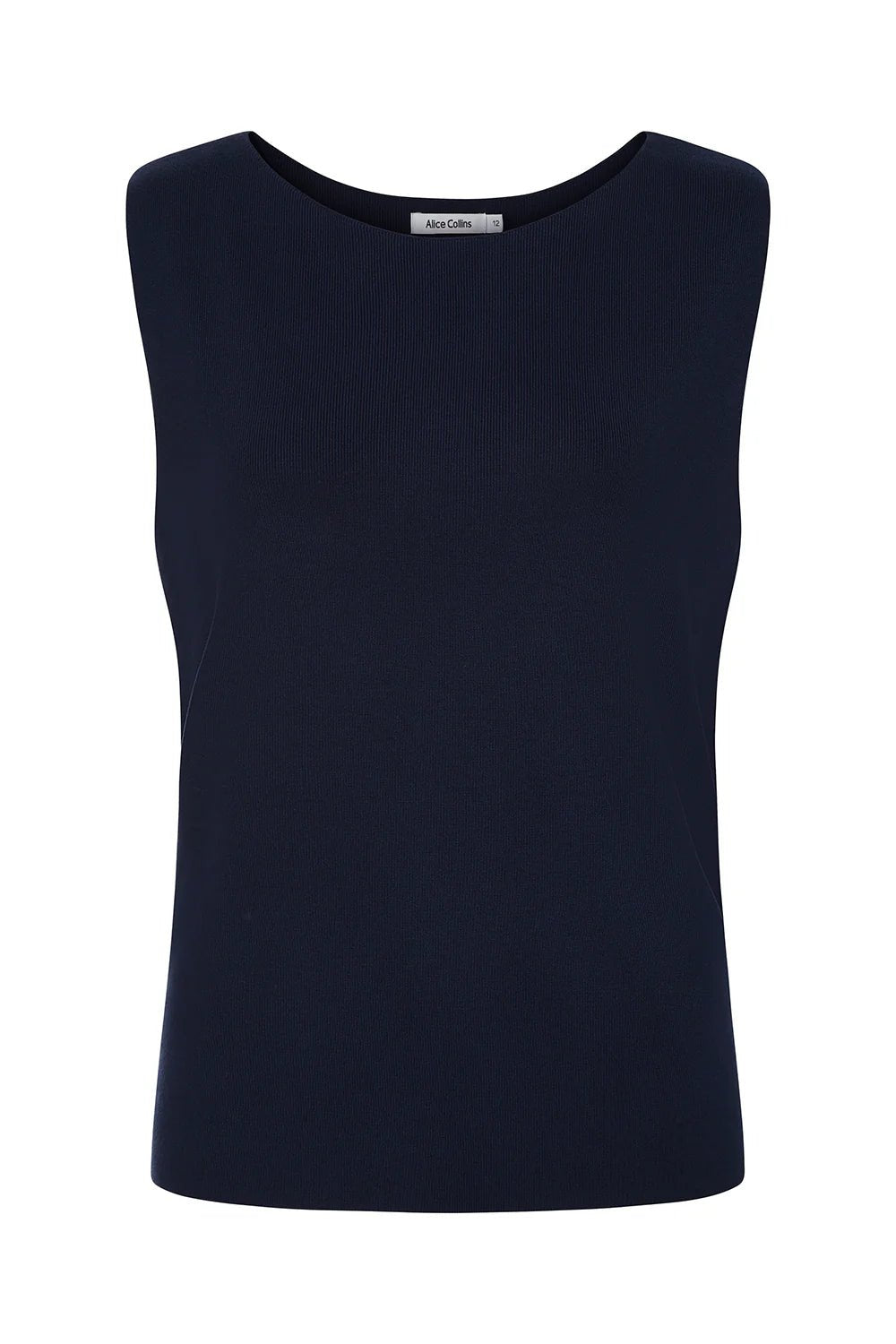 Alice CollinsAlice Collins Vida Sleeveless PulloverTopsNavy - Blue Water Clothing