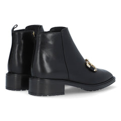AlpeAlpe Leather Buckle Ankle BootsBootsBlack - Blue Water Clothing