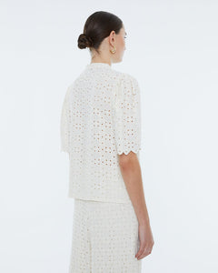 AndamAndam Camisa Buttoned ShirtClothingCrema - Blue Water Clothing
