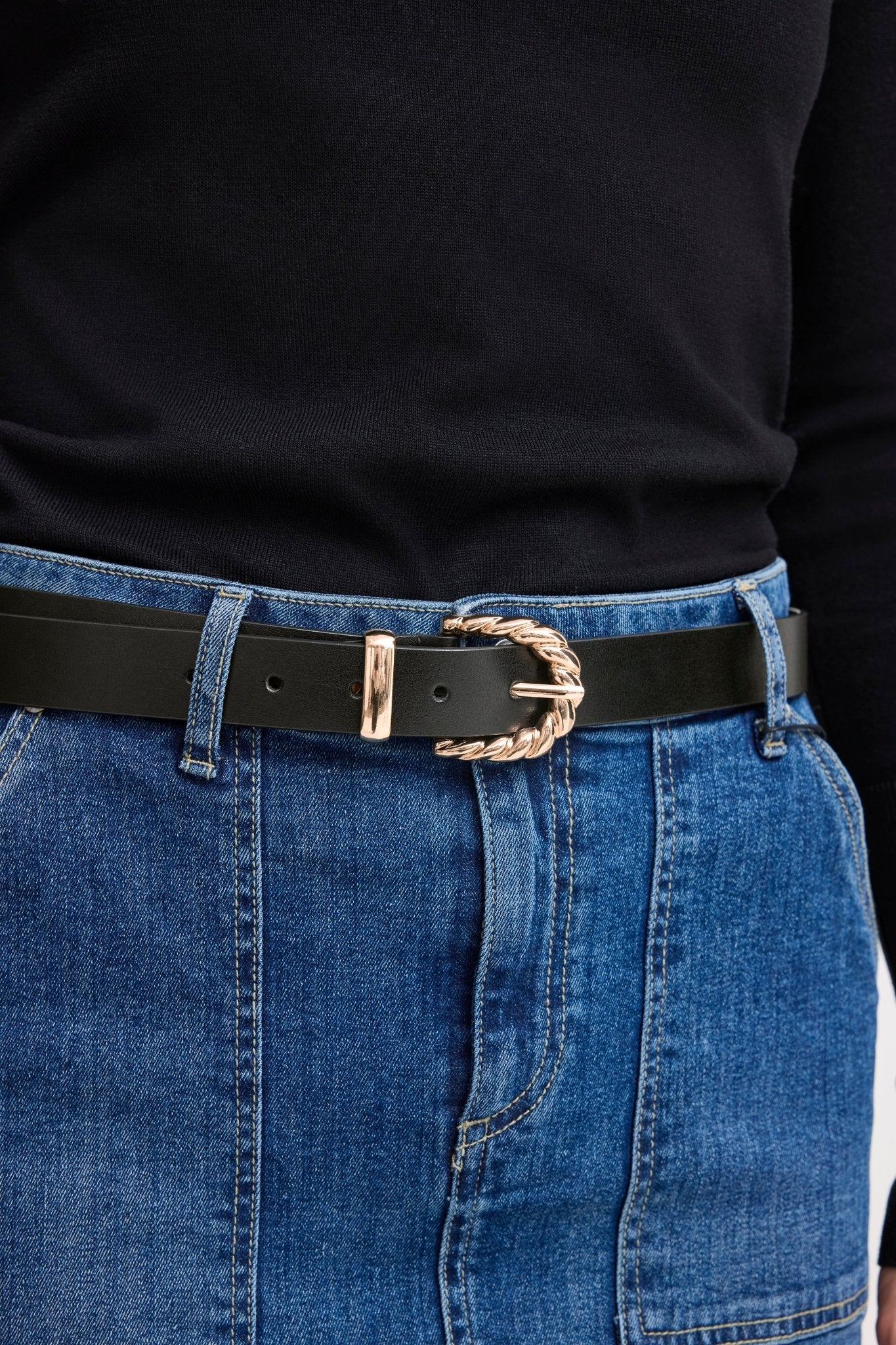 B Young Bawestern Belt 1 - Blue Water Clothing