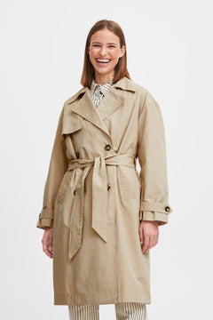 B Young Calea Trenchcoat - Blue Water Clothing