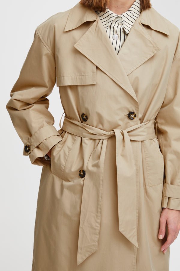 B Young Calea Trenchcoat - Blue Water Clothing