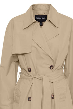 B Young Calea Trenchcoat - Blue Water Clothing