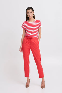 B Young pamila O Neck T-Shirt - Blue Water Clothing