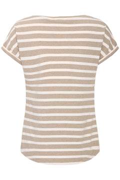 B Young pamila O Neck T-Shirt - Blue Water Clothing