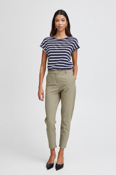 B Young pamila O Neck T-Shirt - Blue Water Clothing