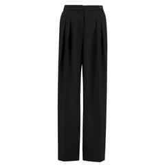 BarbourBarbour International Kaia Wide Leg Trousers BlackClothingBlack - Blue Water Clothing