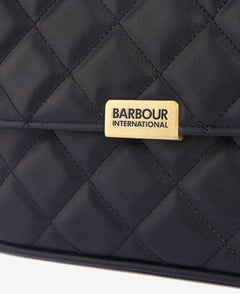 Barbour International Quilted Soho Crossbody Bag - Blue Water Clothing