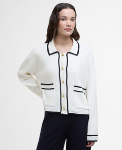 BarbourBarbour Jasmine Knitted CardiganClothingCloud - Blue Water Clothing