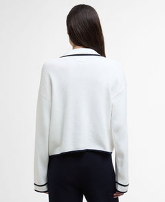 BarbourBarbour Jasmine Knitted CardiganClothingCloud - Blue Water Clothing