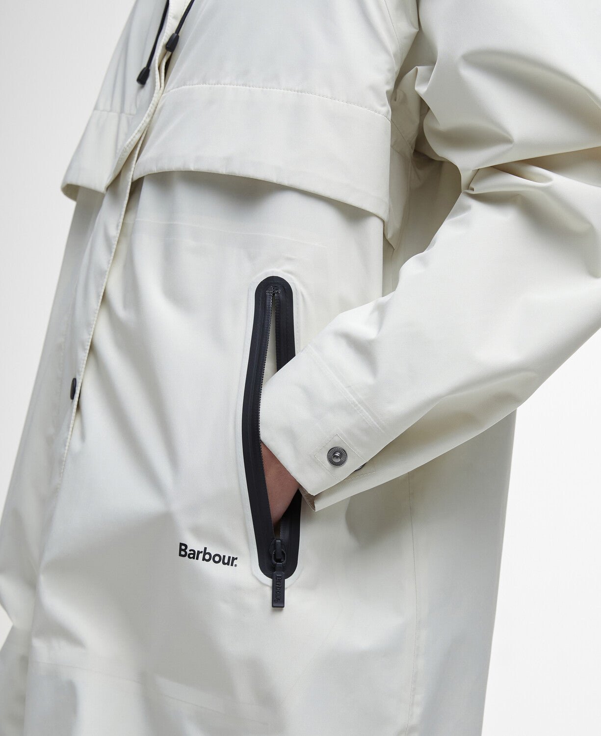 Barbour Jayla Waterproof Parka - Blue Water Clothing