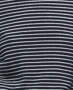BarbourBarbour Macy Knitted JumperClothingDark Navy Stripe - Blue Water Clothing