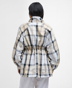 Barbour Suri Checked Showerproof Jacket - Blue Water Clothing