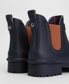 BarbourBarbour Wilton Chelsea Welly NavyFootwearNavy/Bran - Blue Water Clothing