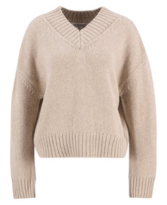 BarbourBarbour Antonia Knitted Jumper OatClothingOat - Blue Water Clothing