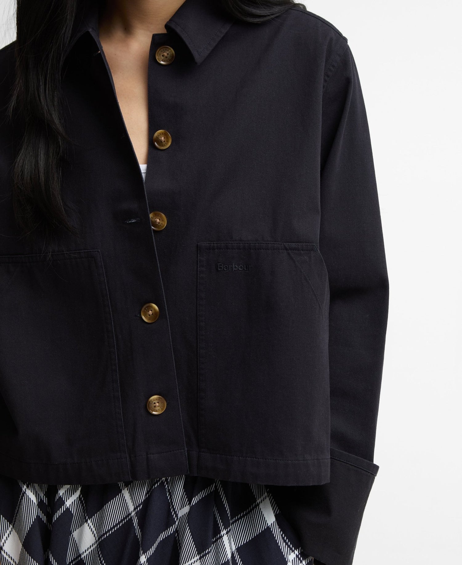 BarbourBarbour Aylesby OvershirtShirtDark Navy - Blue Water Clothing