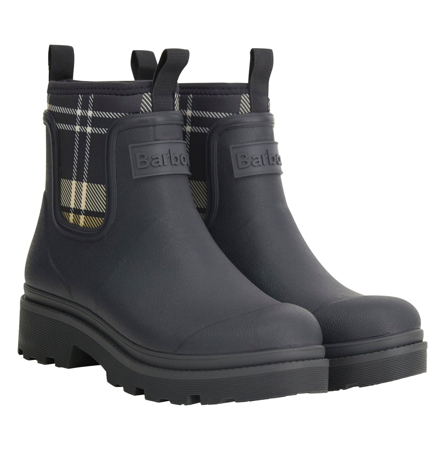 BarbourBarbour Cynthia Chelsea WellyBootsDK Navy/Birchwood - Blue Water Clothing