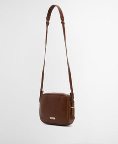 BarbourBarbour Daphne Leather Crossbody Bag BrownBags - Blue Water Clothing