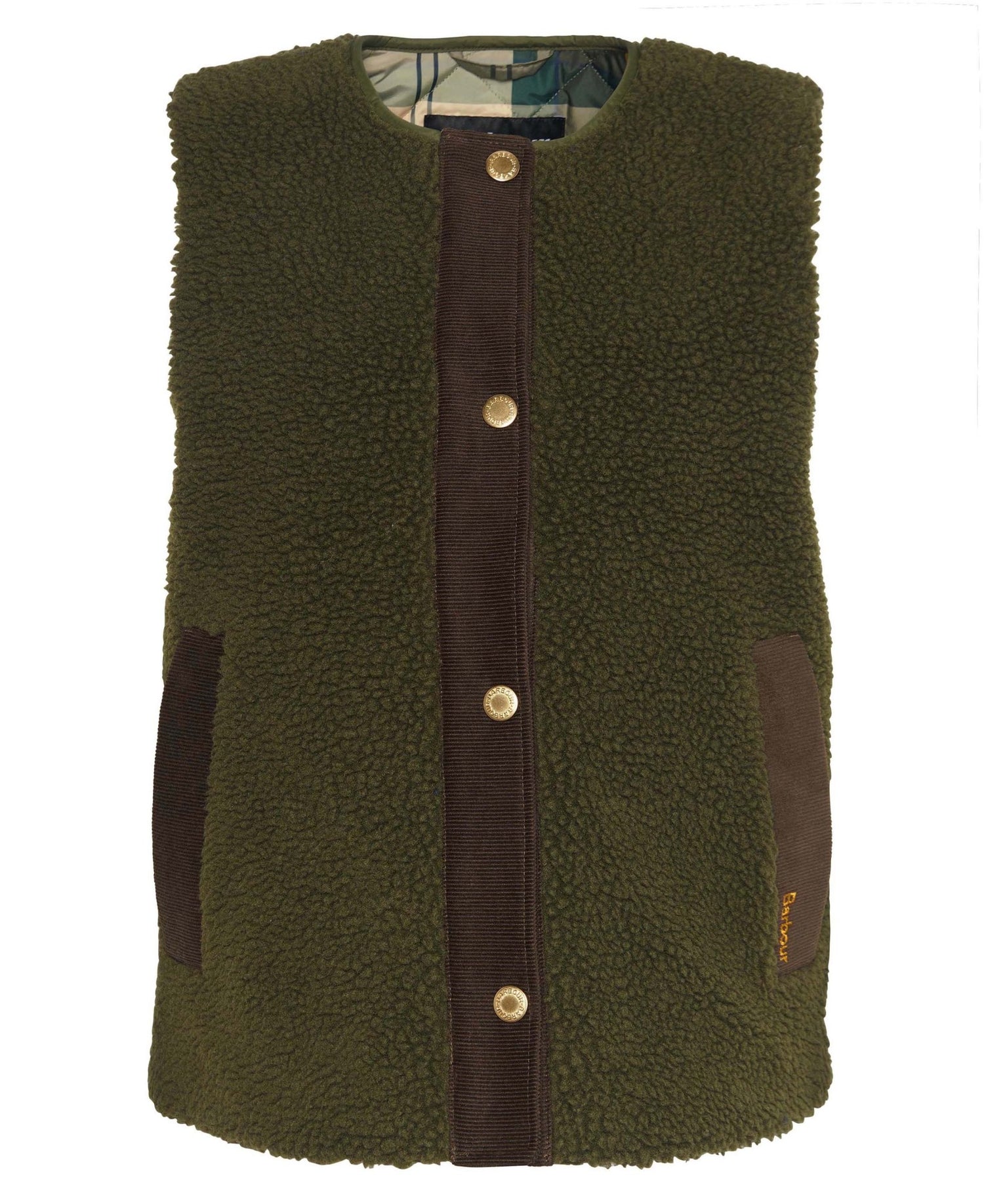 BarbourBarbour Dulsie Liner OliveClothingOlive - Blue Water Clothing