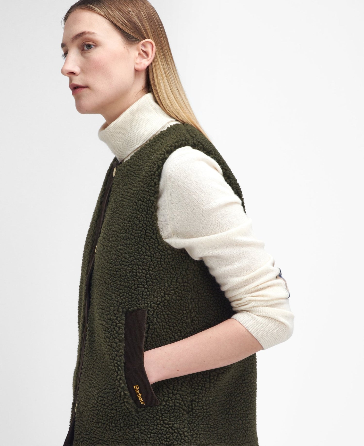 BarbourBarbour Dulsie Liner OliveClothingOlive - Blue Water Clothing