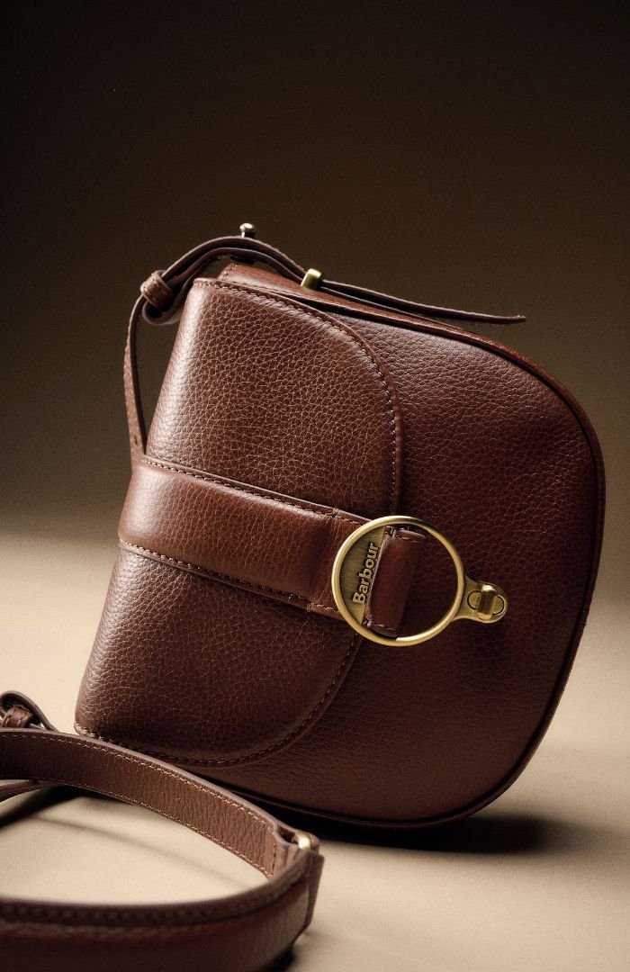 BarbourBarbour Elm Leather Crossbody Bag BrownBags - Blue Water Clothing