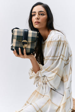 BarbourBarbour Elm Tartan Crossbody BagAccessories - Blue Water Clothing