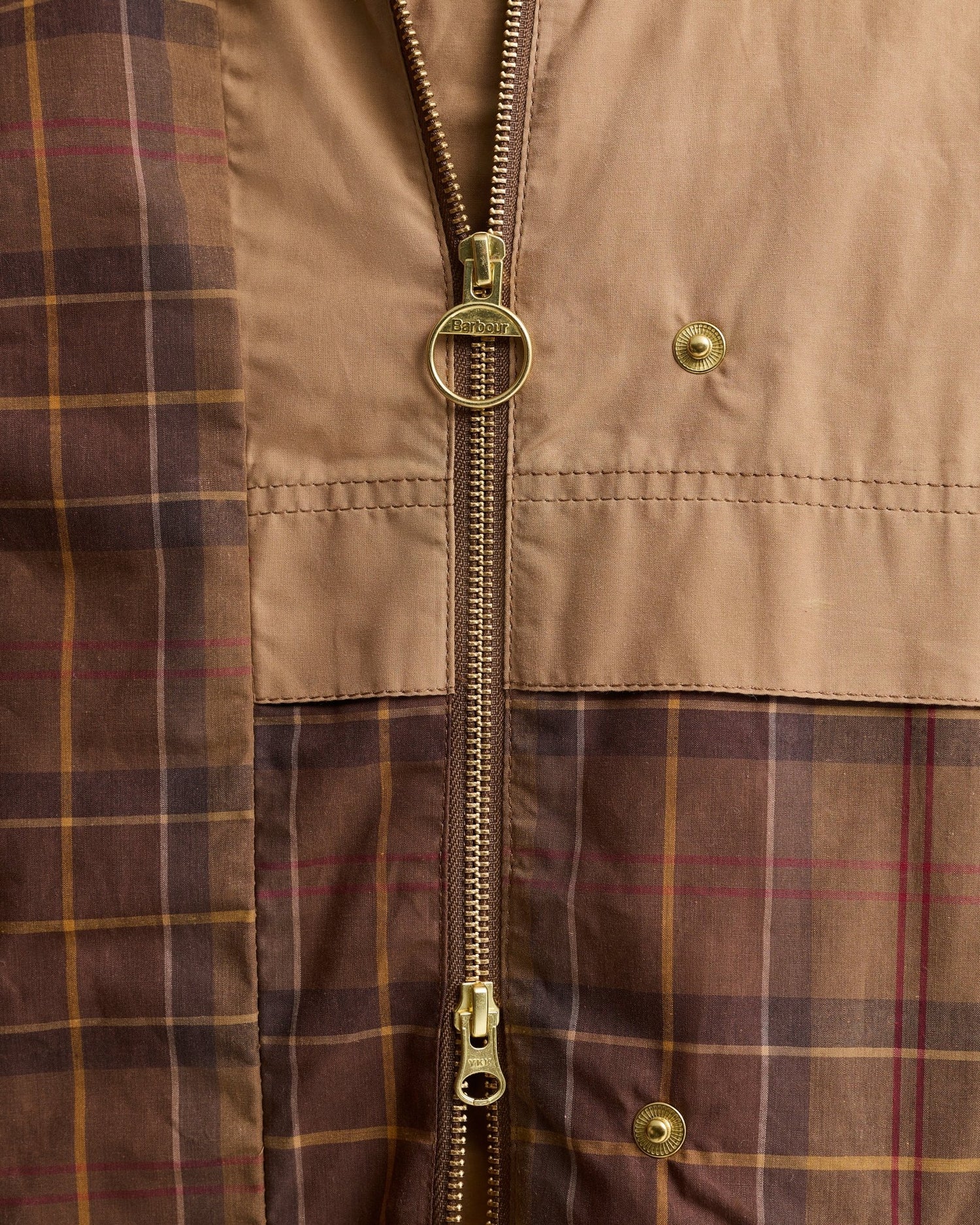 BarbourBarbour Elsie Casual JacketJacketMuted Tartan/Bark/Mixed Tartan - Blue Water Clothing