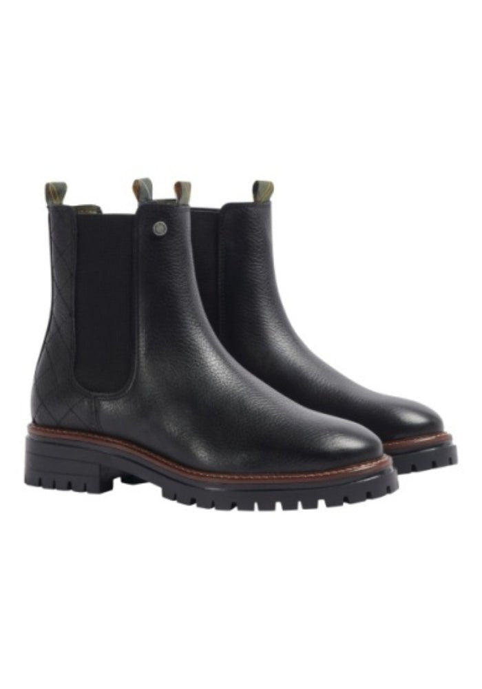 BarbourBarbour Evie Chelsea Boot BlackFootwearBlack - Blue Water Clothing