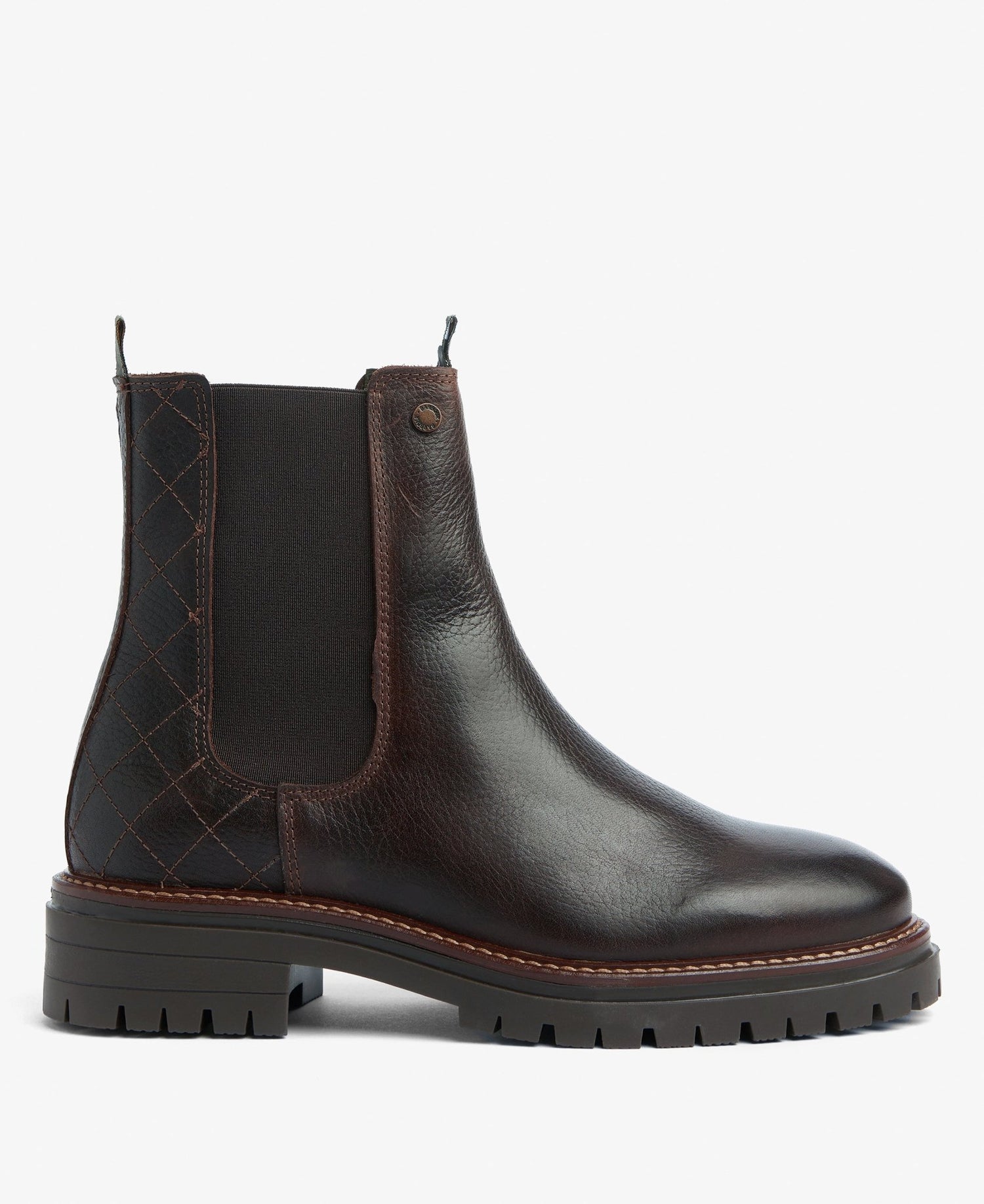 BarbourBarbour Evie Chelsea Boot BlackFootwearBrown - Blue Water Clothing