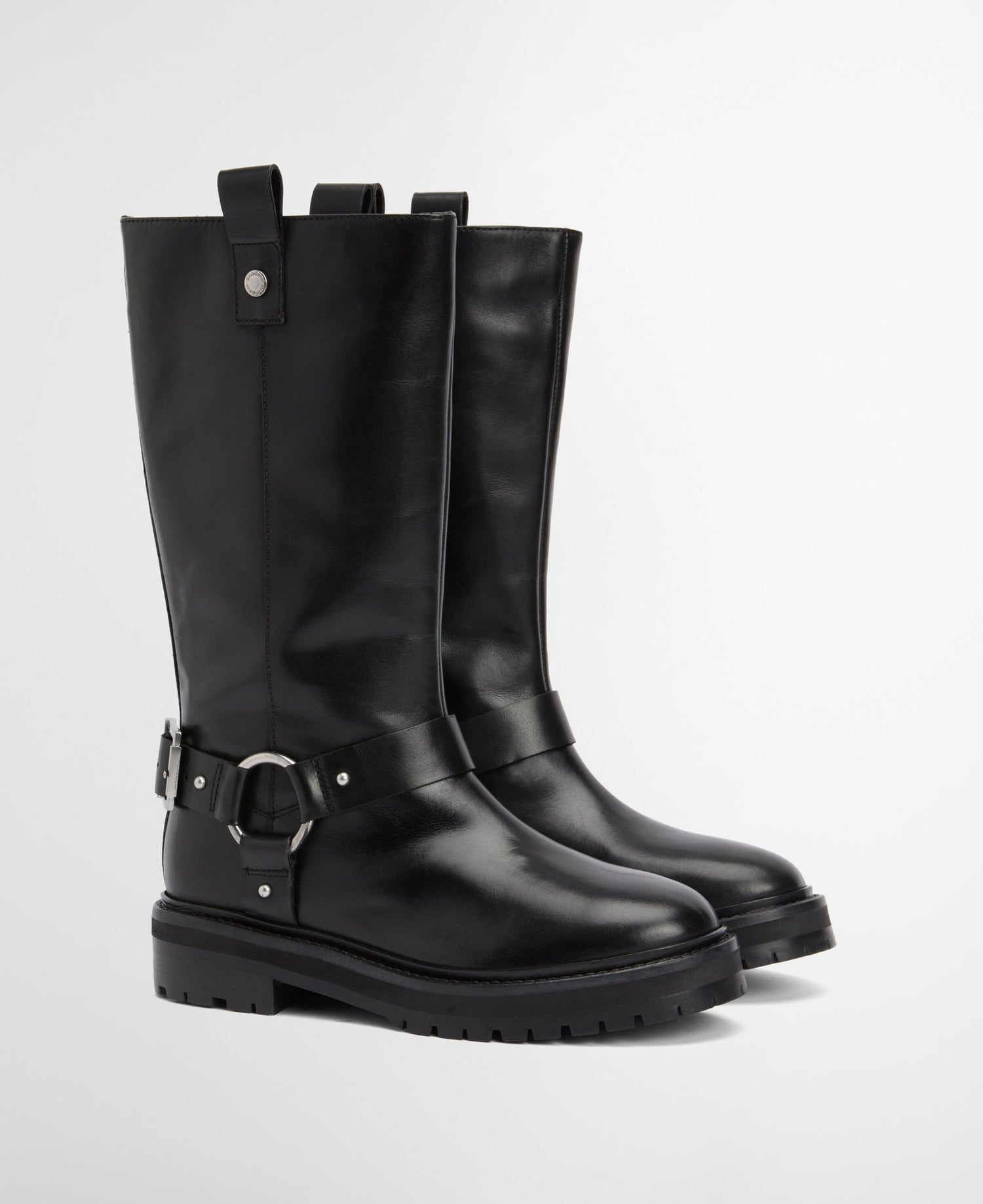 BarbourBarbour Freya Harness Boot BlackFootwearBlack - Blue Water Clothing