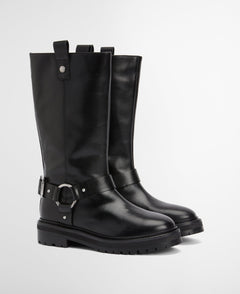 BarbourBarbour Freya Harness Boot BlackFootwearBlack - Blue Water Clothing
