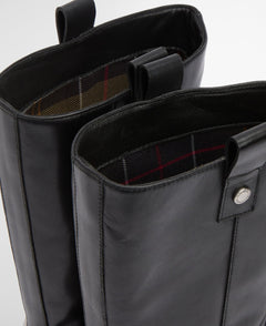BarbourBarbour Freya Harness Boot BlackFootwearBlack - Blue Water Clothing