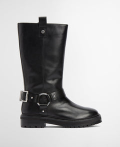 BarbourBarbour Freya Harness Boot BlackFootwearBlack - Blue Water Clothing