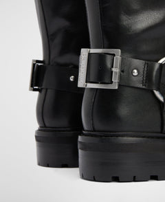 BarbourBarbour Freya Harness Boot BlackFootwearBlack - Blue Water Clothing