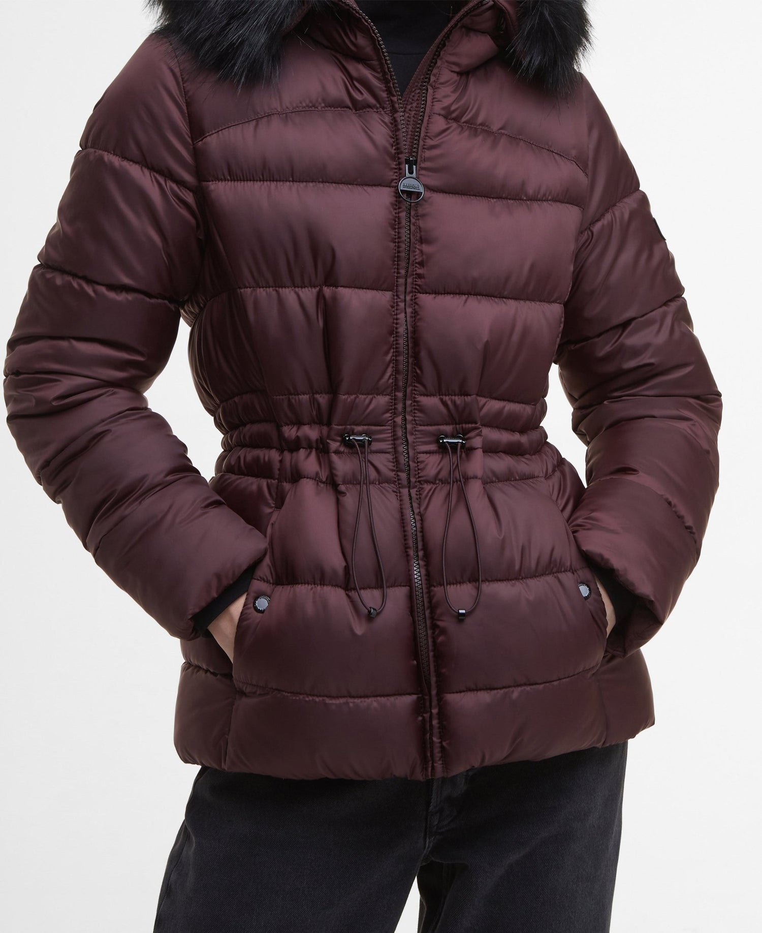BarbourBarbour international Cher Puffer Jacket Red VelvetCoats & JacketsRed Velvet - Blue Water Clothing