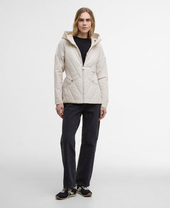 BarbourBarbour International Diablo Quilted Sweat JasmineTopsJasmine - Blue Water Clothing