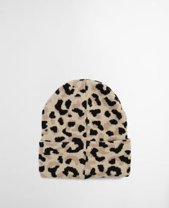 BarbourBarbour International Harley Leopard Beanie HatAccessories - Blue Water Clothing
